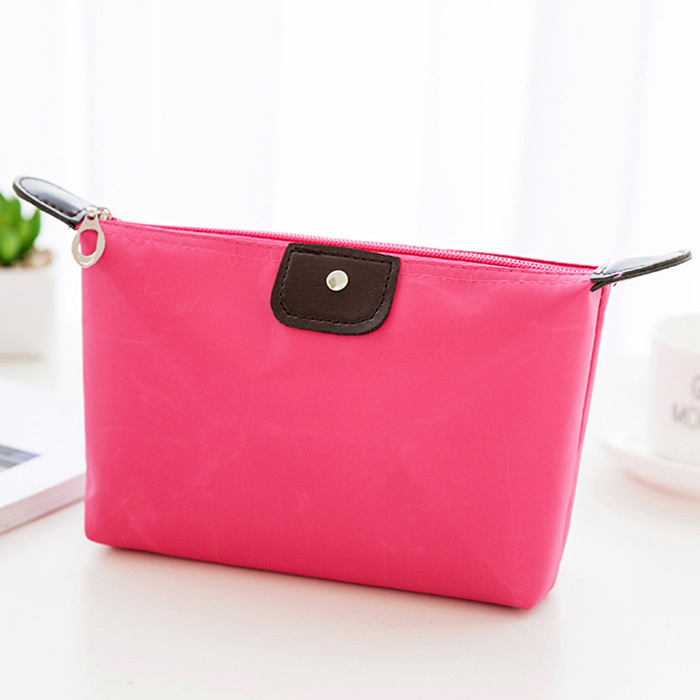 PU козметична торба тип tote, за ежедневна употреба, със сгъваем дизайн за съхранение, Пролет 2023