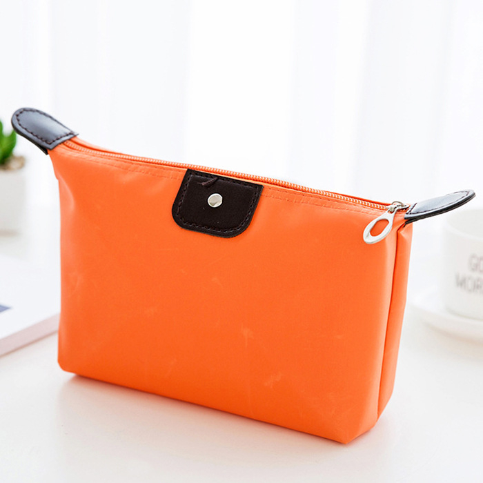 PU козметична торба тип tote, за ежедневна употреба, със сгъваем дизайн за съхранение, Пролет 2023