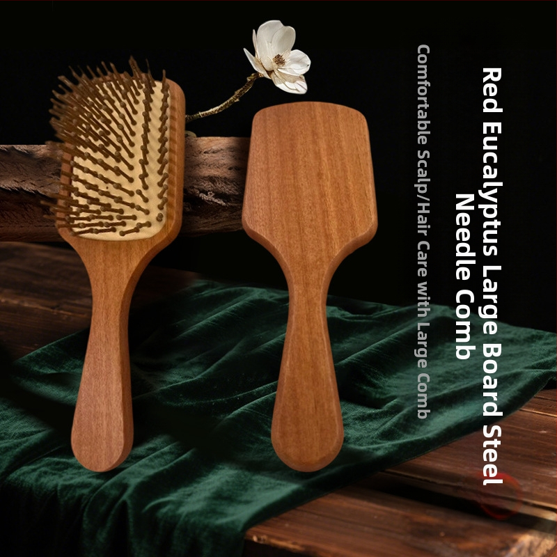 Masažo šukos su oro pagalve, eukalipto medis, moterims, kilmė Jiangxi