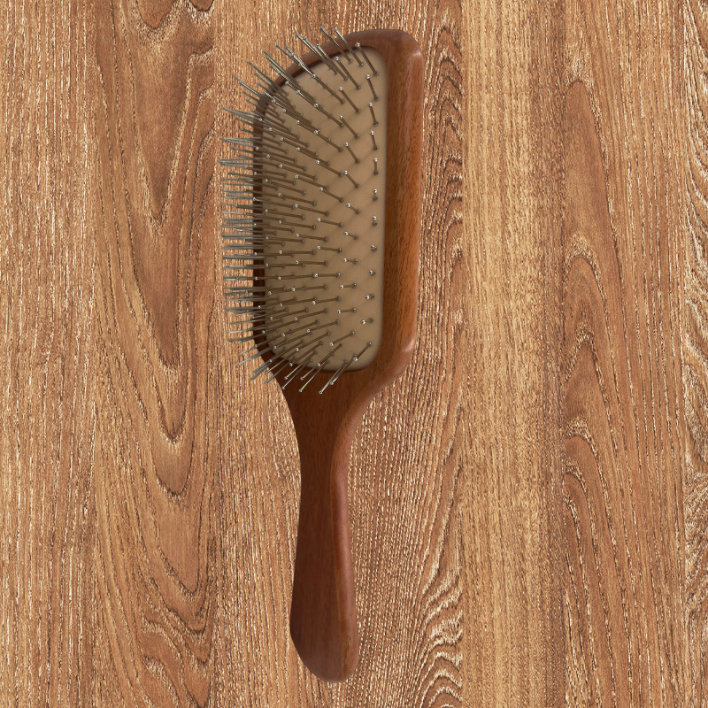 Masāžas ķemme ar gaisa spilventiņu, eikalipta koks, sievietēm, izcelsme Jiangxi