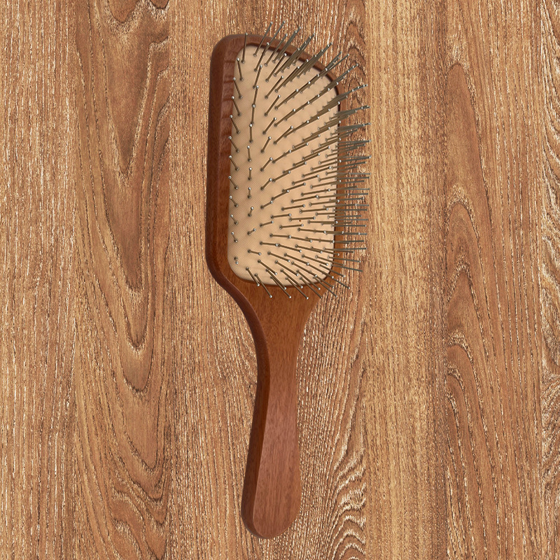 Masāžas ķemme ar gaisa spilventiņu, eikalipta koks, sievietēm, izcelsme Jiangxi