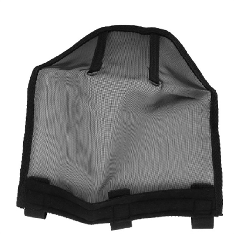 Arklių nosies apsauginis tinklas nuo uodų, megztas audinys, dulkių apsauga, reguliuojamas dirželis, vasaros naudojimui