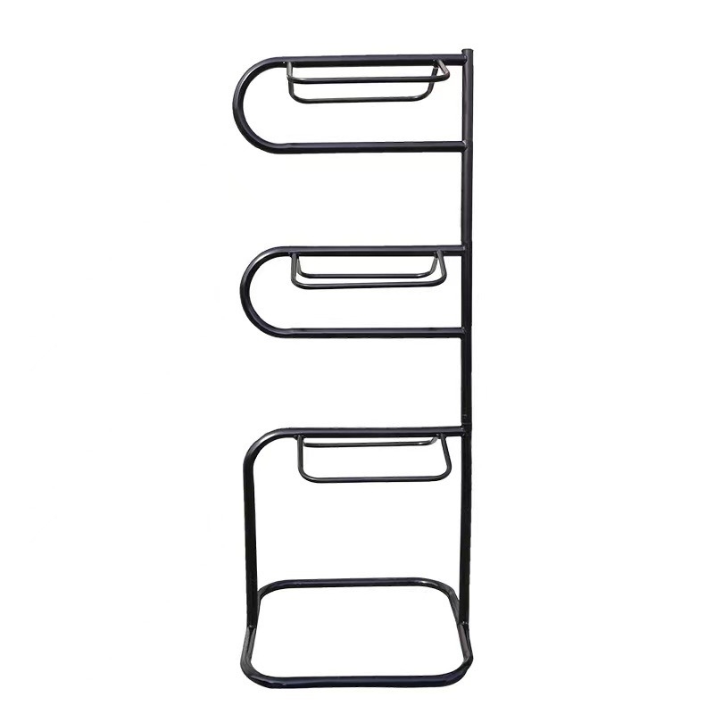 Стойка за седло - три слоя, многоетажно съхранение, регулируем ъгъл, подова стойка