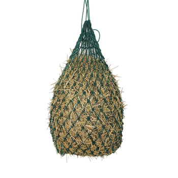 Мрежа за сено за коне с малки отвори за бавно хранене, марка Subtle, универсално използване.