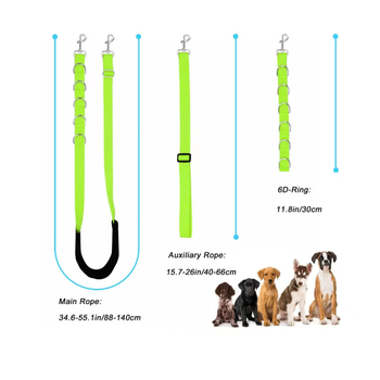 Ρυθμιζόμενη νάιλον ζώνη περιποίησης κατοικιδίων με D-δαχτυλίδι για σκύλους και γάτες