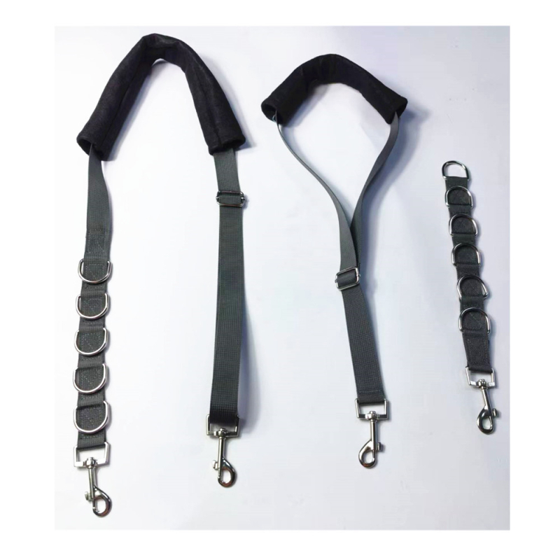 Регулируема нейлонова коремна лента за фиксация по време на подстригване на домашни любимци, с D-образна халка за кучета и котки