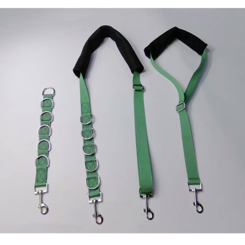 Регулируема нейлонова коремна лента за фиксация по време на подстригване на домашни любимци, с D-образна халка за кучета и котки