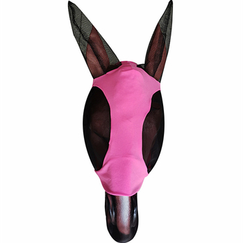 Elastinga arklio veido kaukė iš poliesterio su antiuodų ir vabzdžių apsauga | žirgų įranga