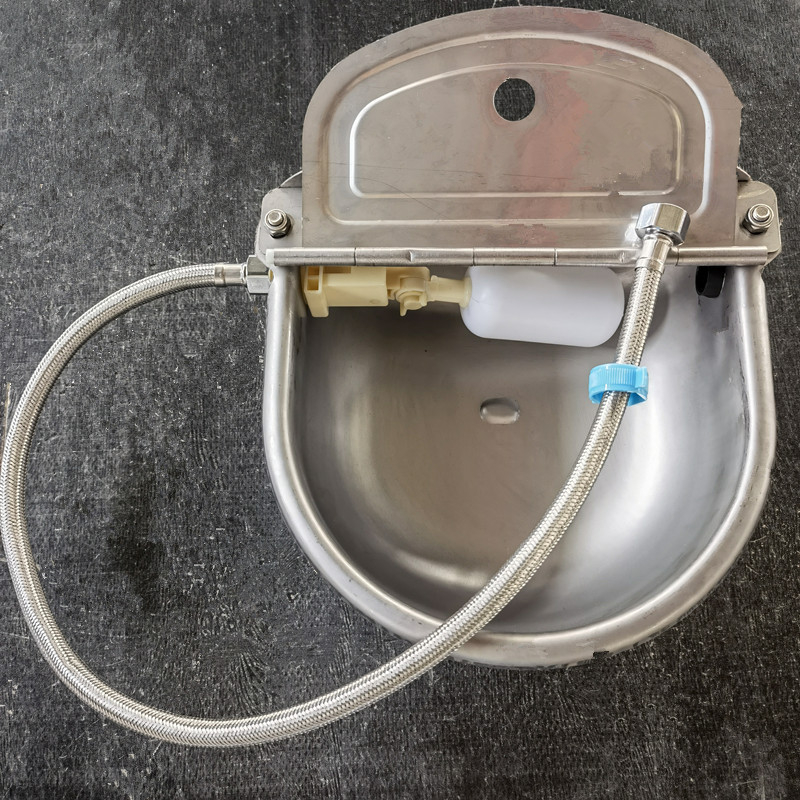 Shengxiang Rozsdamentes acélból készült úszó típusú automata itatótál szarvasmarhák és haszonállatok számára (marhák, lovak, juhok, sertések, kutyák)