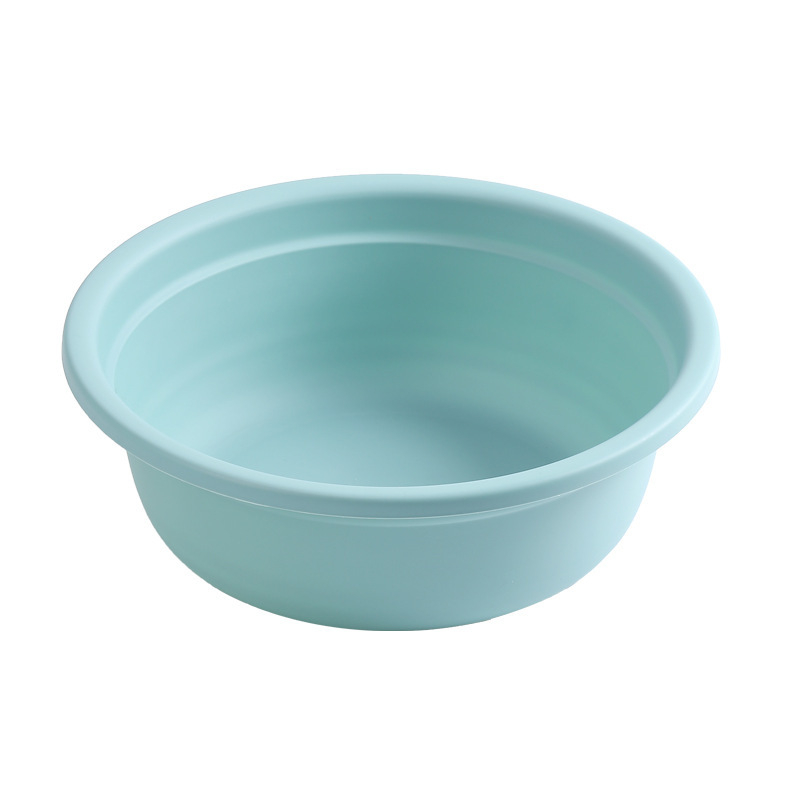 Βρεφική μπανιέρα για μπάνιο, παχυνμένο PP πλαστικό, κυκλική λεκάνη πλυσίματος για οικιακή χρήση (πρόσωπο/πλύσιμο πιάτων), Nordic στυλ, καθαρό βάρος 50–250 g