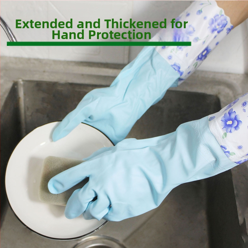 Латекс ръкавици с кадифена подплата, удебелени, марка Independence