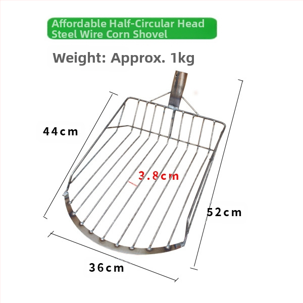 Kukurūzų šluotelės ir šakutės rinkinys — aukšto anglies plieno galva, medinė rankena, modelis BD-YM002, GRANPA