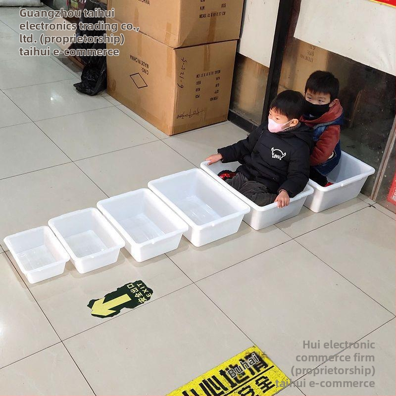 Пластмасов правоъгълен съд-басейн, сгъваем, модел 08888