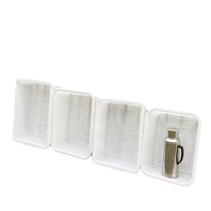 Ορθογώνια πλαστική λεκάνη, πτυσσόμενη, μοντέλο 08888