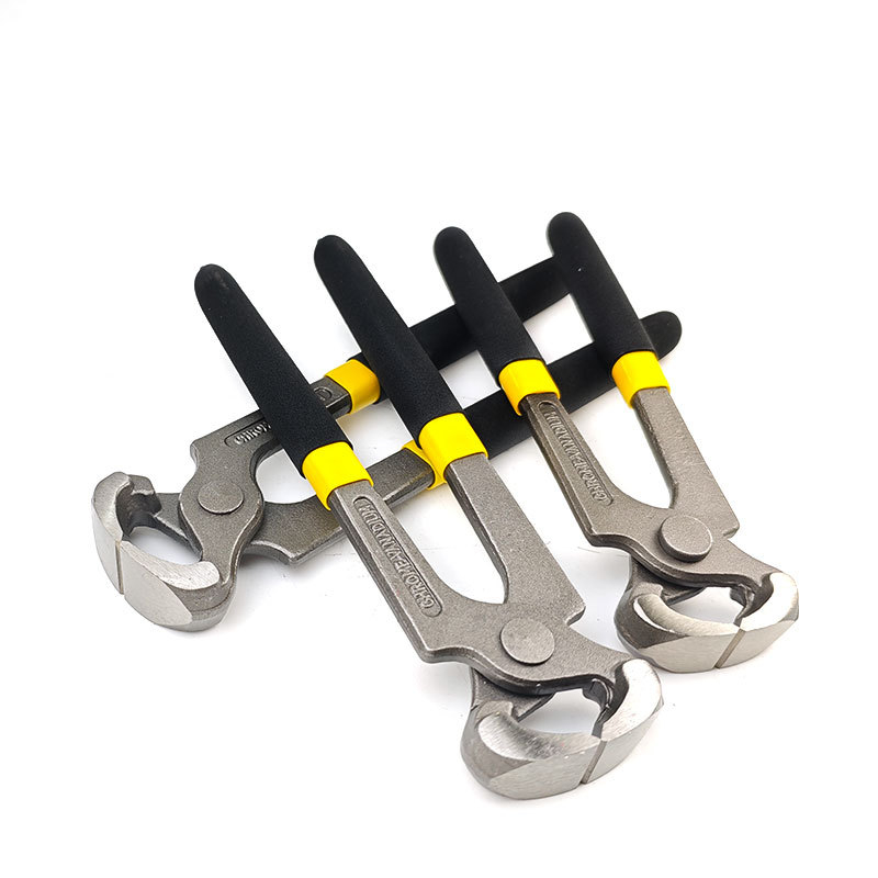 Jiu Tong Walnut fogó tigrisfejű, lapos állkapcsokkal cipőjavításhoz, szegkihúzáshoz és huzalkötéshez