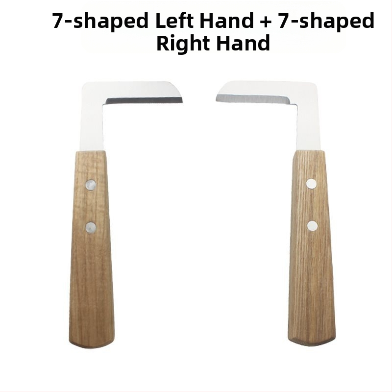 Medžio drožybos įrankių rinkinys: kablio peilis, šlifuoklis (krapštiklis), kadidžio peilis, medinis peilis