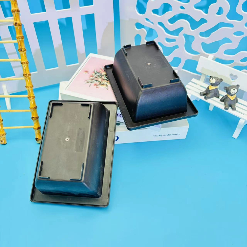 All Stars plastmasas ziedu pods mājām un birojam, taisnstūra forma, injekcijas formēšana, modelis 34103159401