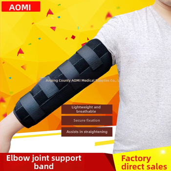 Νάρθηκας σταθεροποίησης αγκώνα, ορθοπαιδικός νάρθηκας για κατάγματα άνω άκρου, εξοπλισμός αποκατάστασης για εγκεφαλικό/ημιπληγία, μοντέλο S/M/L, ύφασμα υψηλής ποιότητας, προέλευση Ανπίνγκ, Χεμπέι