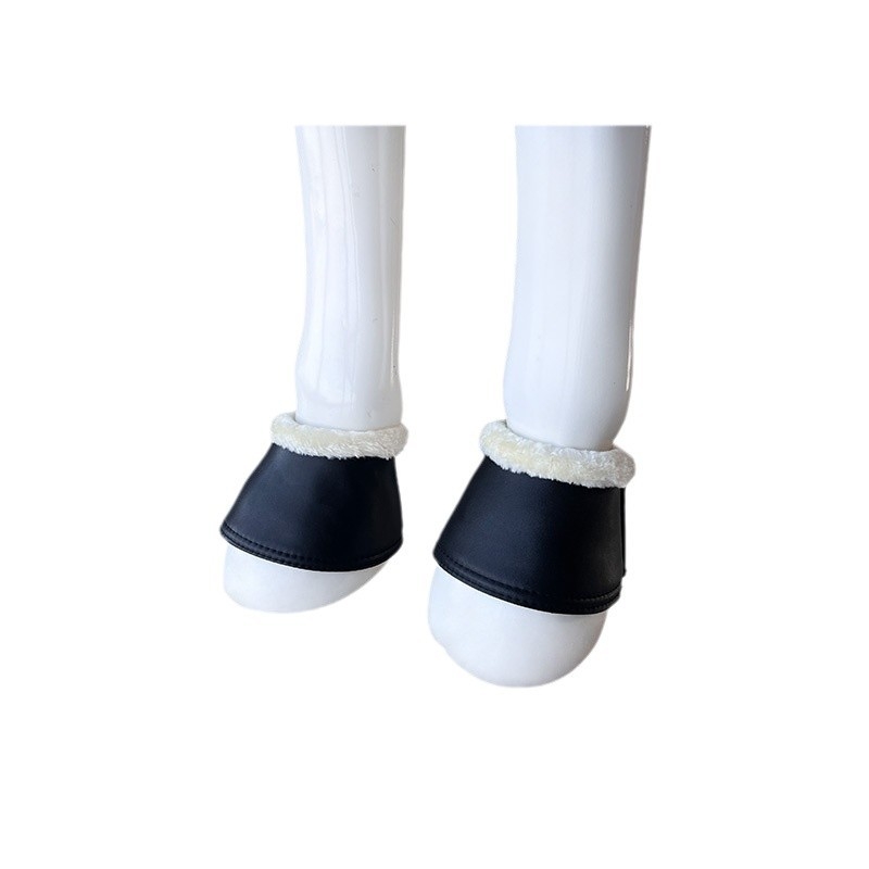 Защитно покритие за подкови — ударопоглъщащо, износоустойчиво, предпазващо китката; PU кожа, имитираща козья кожа; бутилен каучук; изкуствена вълна; възможност за обработка и персонализиране