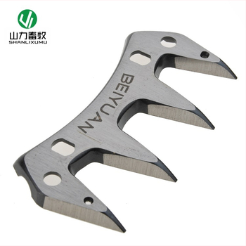 Σετ λεπίδων κούρεματος μαλλιού για πρόβατα, 13-δοντιών ευθύ λεπίδι, με σταθερή και κινητή λεπίδα