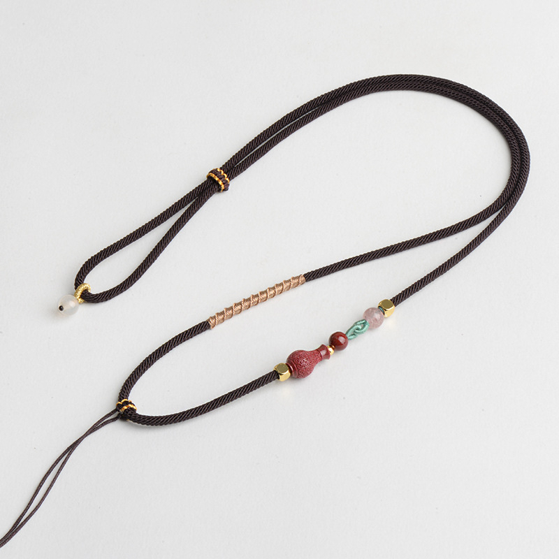 Κρεμαστό κολοκύθας με χειροποίητο πλεκτό νάιλον ιμάντα (υλικό: νάιλον; επεξεργασία: χειροποίητο πλέξιμο; τύπος: ιμάντας; κατάλληλο για κρεμαστά)