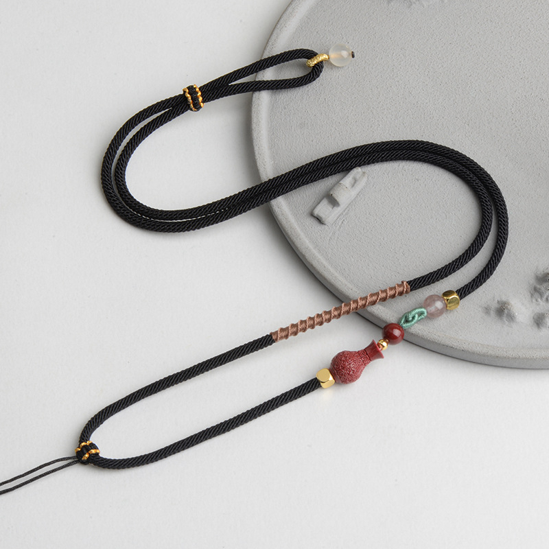 Κρεμαστό κολοκύθας με χειροποίητο πλεκτό νάιλον ιμάντα (υλικό: νάιλον; επεξεργασία: χειροποίητο πλέξιμο; τύπος: ιμάντας; κατάλληλο για κρεμαστά)