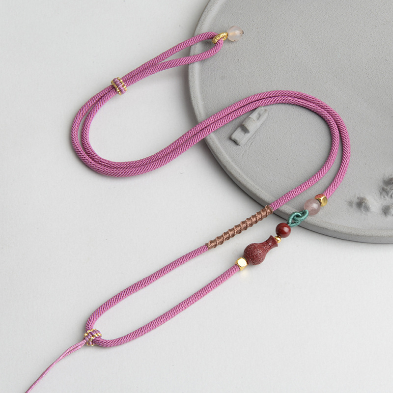 Κρεμαστό κολοκύθας με χειροποίητο πλεκτό νάιλον ιμάντα (υλικό: νάιλον; επεξεργασία: χειροποίητο πλέξιμο; τύπος: ιμάντας; κατάλληλο για κρεμαστά)