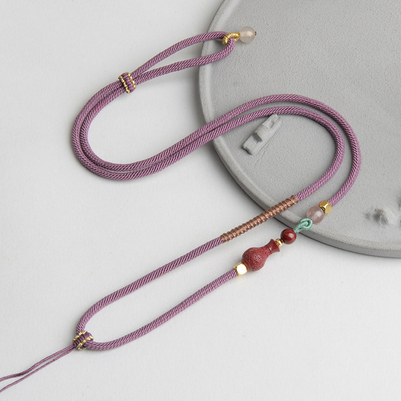 Κρεμαστό κολοκύθας με χειροποίητο πλεκτό νάιλον ιμάντα (υλικό: νάιλον; επεξεργασία: χειροποίητο πλέξιμο; τύπος: ιμάντας; κατάλληλο για κρεμαστά)