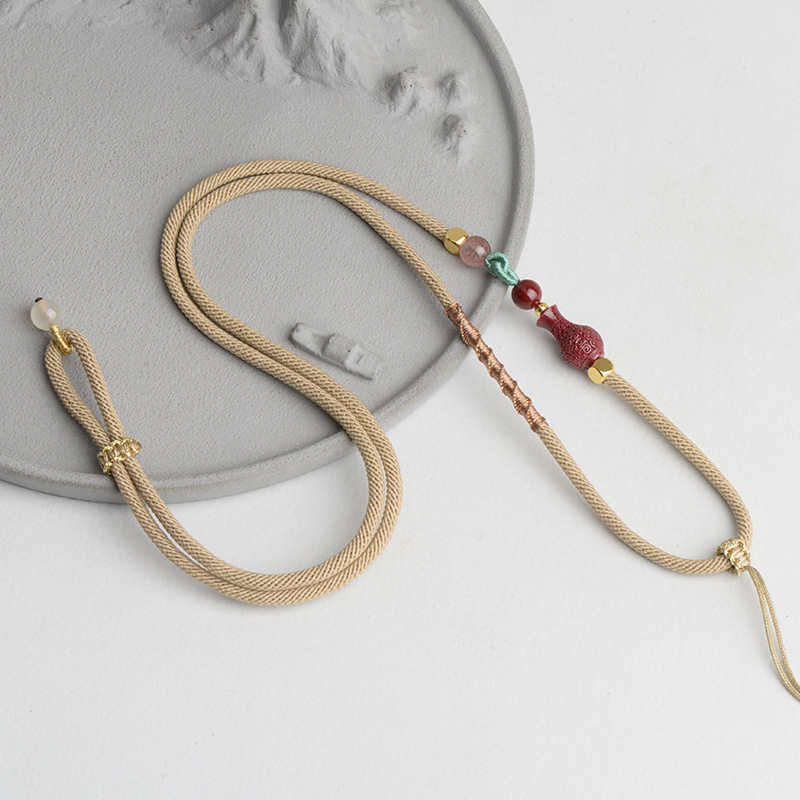 Κρεμαστό κολοκύθας με χειροποίητο πλεκτό νάιλον ιμάντα (υλικό: νάιλον; επεξεργασία: χειροποίητο πλέξιμο; τύπος: ιμάντας; κατάλληλο για κρεμαστά)