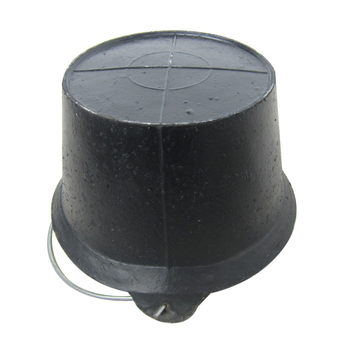 Кофа за кал и пепел, истинска гума, кръгла форма, Mingxia, код 613, за разбъркване