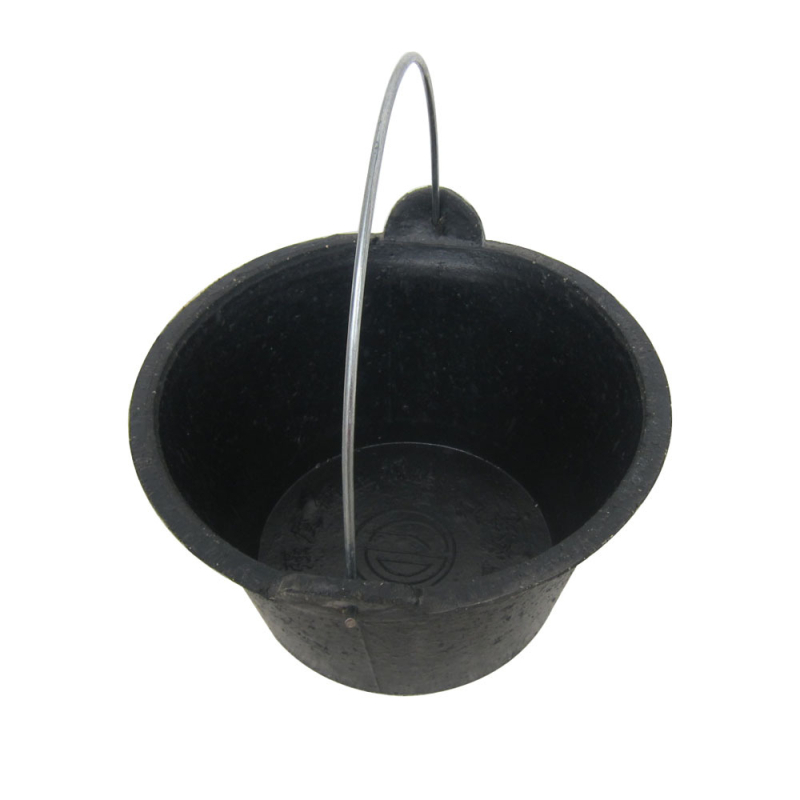 Кофа за кал и пепел, истинска гума, кръгла форма, Mingxia, код 613, за разбъркване