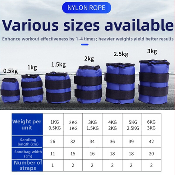 Helida leginsės su smėlio svoriais treniruotėms, reguliuojami čiurnos ir riešo svoriai