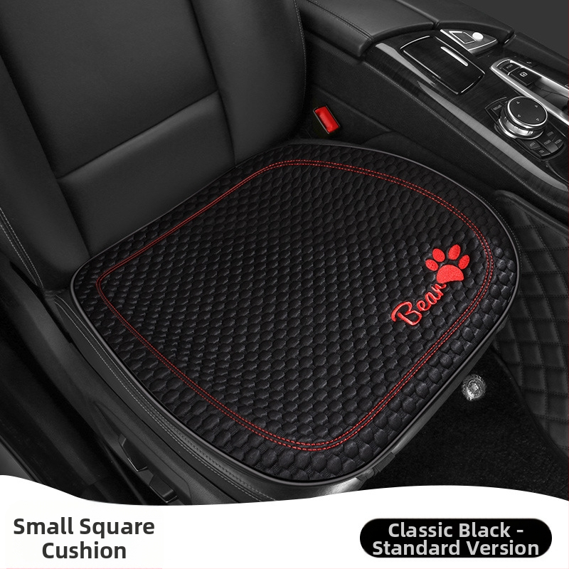 Κάλυμμα καθίσματος αυτοκινήτου για όλες τις εποχές, επίπεδος και απλός σχεδιασμός, επιφάνεια πολυεστέρα, γέμισμα δροσερό μετάξι.