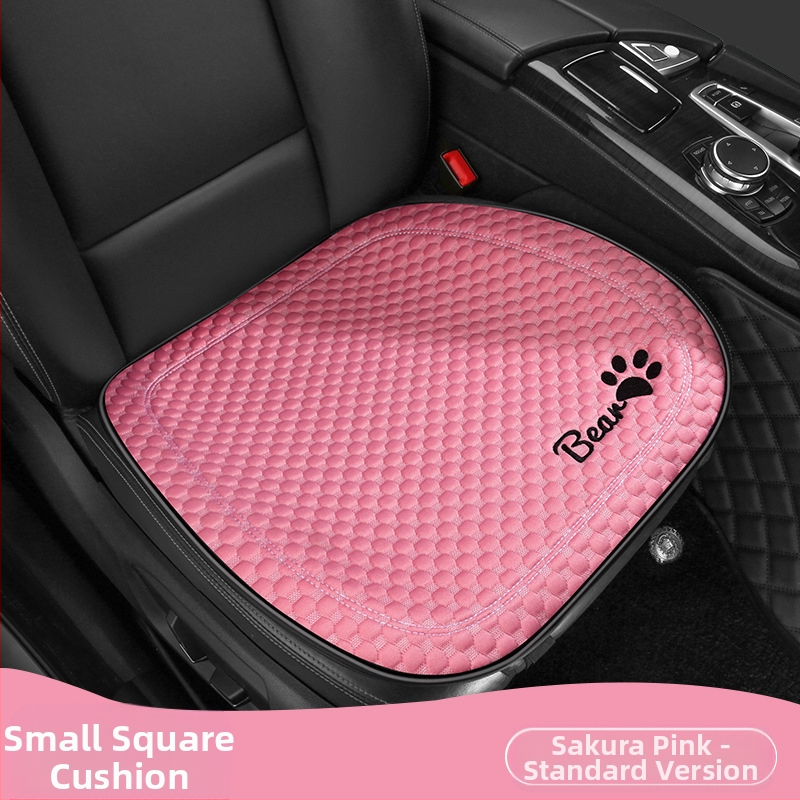 Κάλυμμα καθίσματος αυτοκινήτου για όλες τις εποχές, επίπεδος και απλός σχεδιασμός, επιφάνεια πολυεστέρα, γέμισμα δροσερό μετάξι.