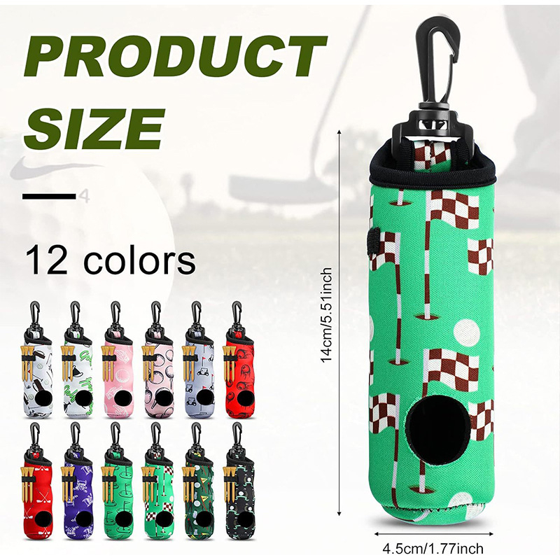 Neopreno golfo krepšio apsauginis dangtelis, atsparus vandeniui, nešiojamas su kabliu ir logotipo spauda galimybė