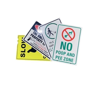 Сигнал за безопасност на алуминиева плоча с UV печат, произход: Цангнан, марка: Dajiang