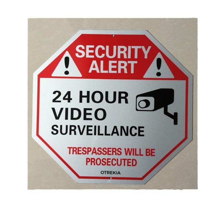 Сигнал за безопасност на алуминиева плоча с UV печат, произход: Цангнан, марка: Dajiang