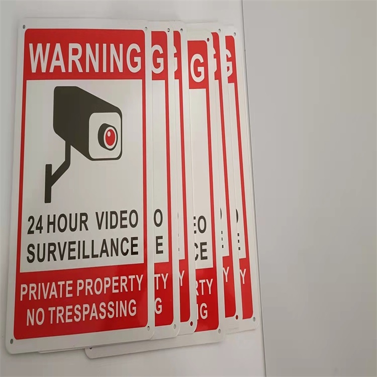 Сигнал за безопасност на алуминиева плоча с UV печат, произход: Цангнан, марка: Dajiang