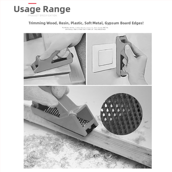 Χειροκίνητο τρίμερ για γυψοσανίδες — μάρκα Mussen Hall, εργαλείο απομάκρυνσης ακμών, βάρος 0.11