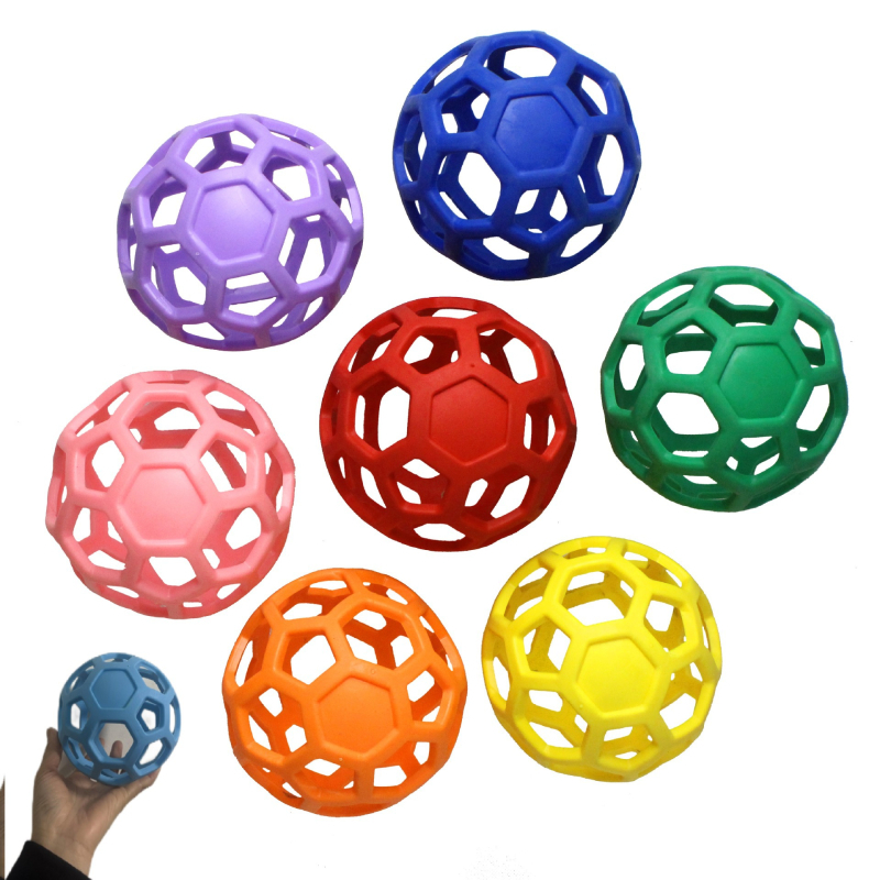 Кучешка играчка с TPR, куха топка, устойчива на ухапване, марка Fan fu