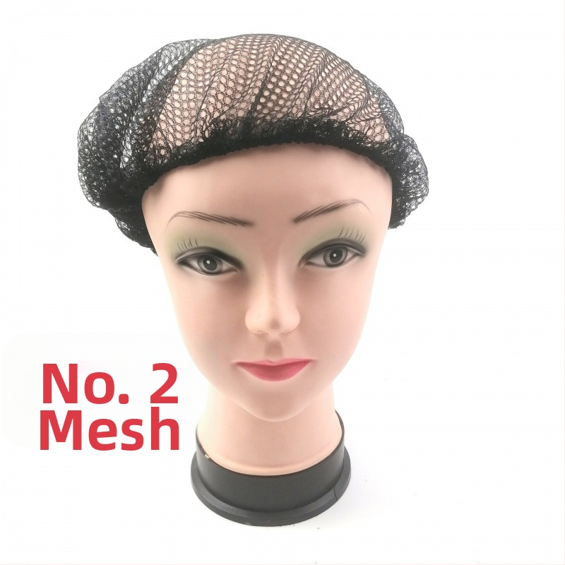 Еднократна шапка за коса за цялата глава, мрежеста, плетена (материал: плат; обработка: плетене; подходяща за унисекс; производствен номер: 003; опаковка: насипна)