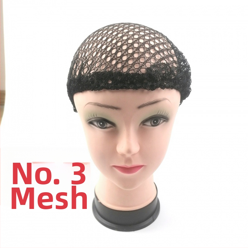 Еднократна шапка за коса за цялата глава, мрежеста, плетена (материал: плат; обработка: плетене; подходяща за унисекс; производствен номер: 003; опаковка: насипна)