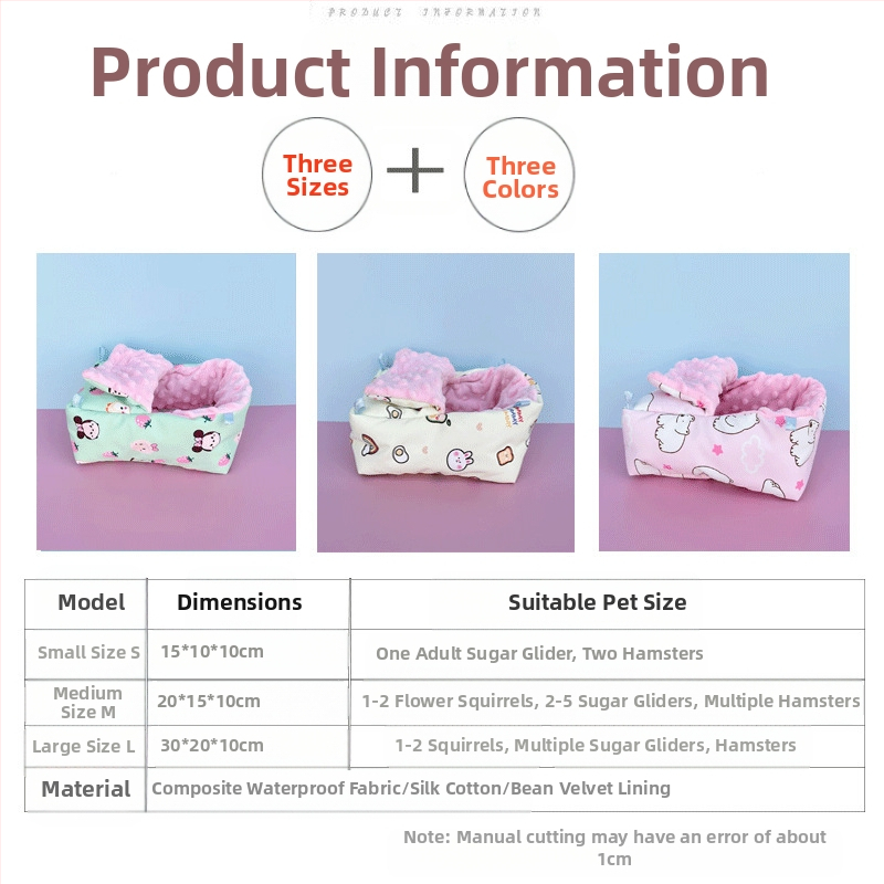 Гнездо за малки домашни любимци за клетка и кабина - Материал: Друг; Произход: Друг; Внос: Не