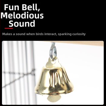 Ξύλινο παιχνίδι-δαγκώματος γέφυρα για παπαγάλους, παιχνίδι για πουλιά, μάρκα Lin xiang, υποστήριξη ιδιωτικών σημάτων