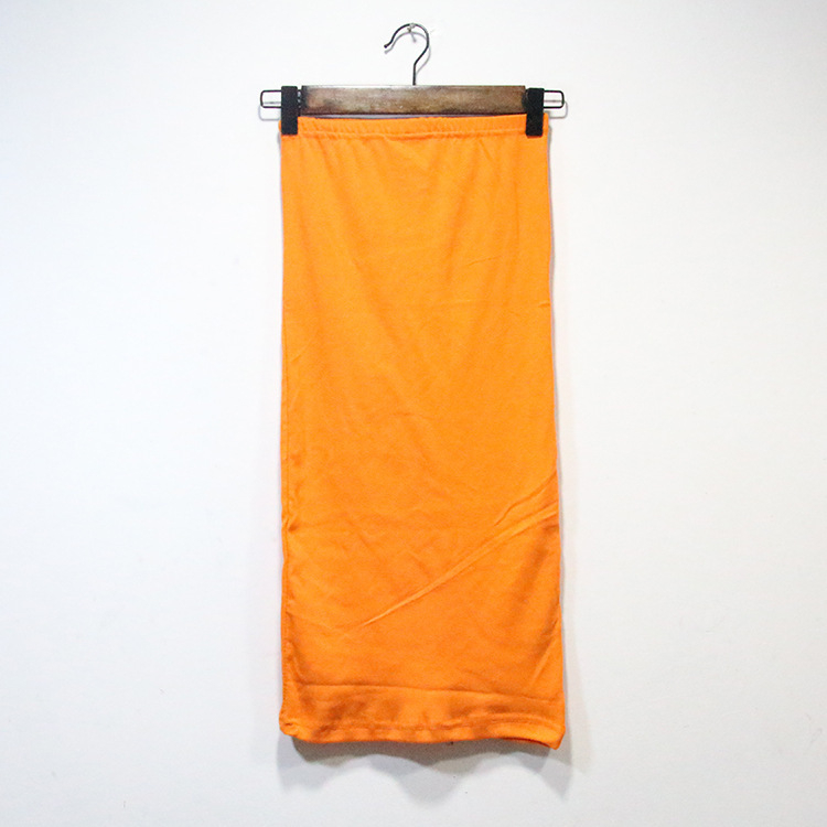 Βαμβακερό φόρεμα, χωρίς τιράντες, χωρίς πλάτη, εφαρμοστή γραμμή, Α-γραμμή, μίντι μήκος