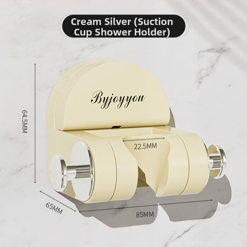 Suport de duș cu ventuză pentru uz casnic, certificat EU CE, material: floare de mătase, fără montaj