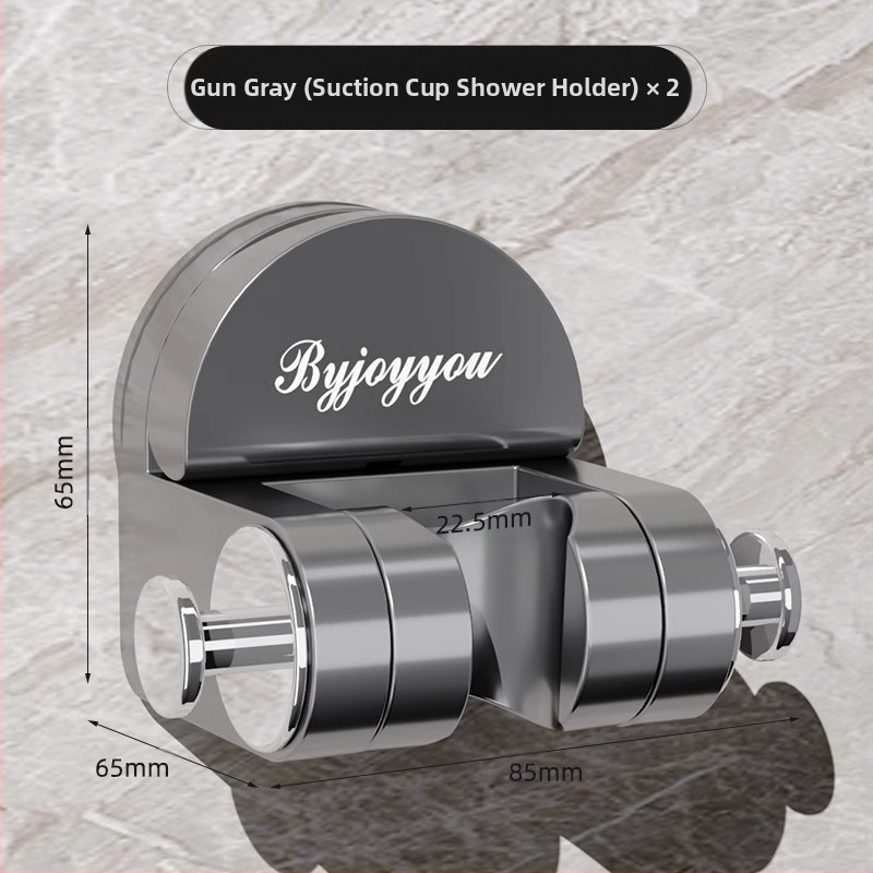 Suport de duș cu ventuză pentru uz casnic, certificat EU CE, material: floare de mătase, fără montaj