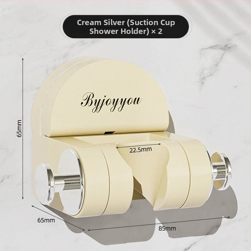 Suport de duș cu ventuză pentru uz casnic, certificat EU CE, material: floare de mătase, fără montaj