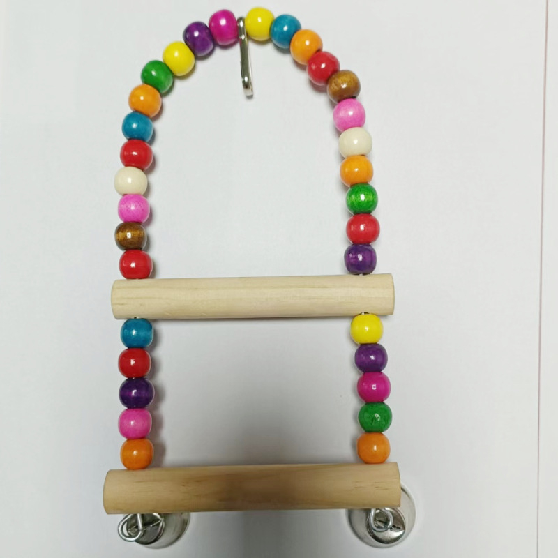 Madárfa hintázó és mászó létra játék — Anyag: Fa; Márka: Xingxingwen; Termékkód: Al63; Alkalmas: Madár