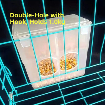 Αυτόματος διανομέας τροφίμων για περιστέρια με σύστημα αποφυγής διασποράς τροφής και σύστημα ποτίσματος; Υλικό: Άλλο